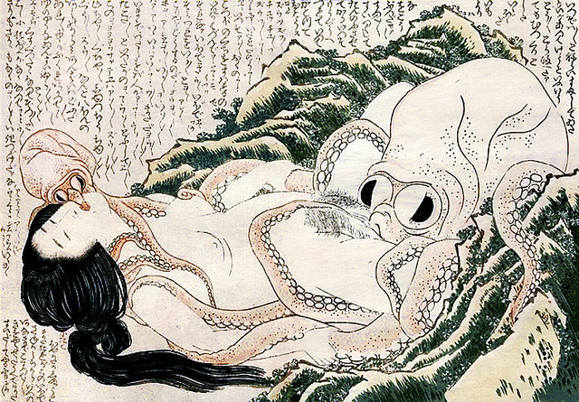 poulpe hokusai